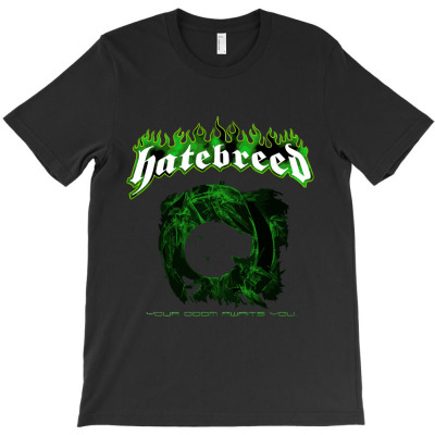 Hatebreed Green T-shirt Designed By Kaneesa