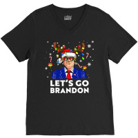 Let's Go Brandon Shirt, Lets Go Brandon T-shirt, Funny Joe Biden Shirt V-neck Tee | Artistshot