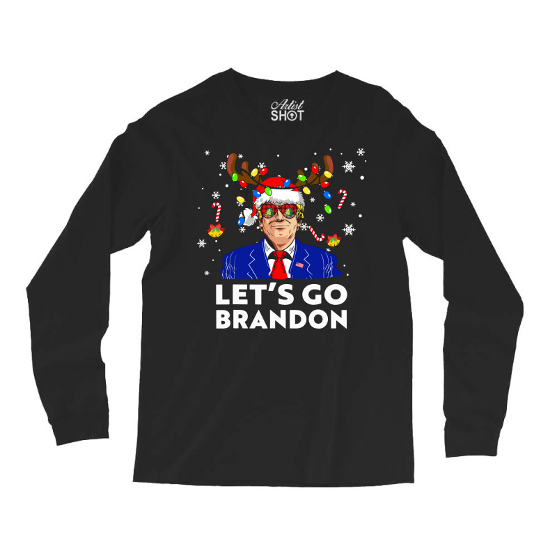 Let's Go Brandon Shirt, Lets Go Brandon T-shirt, Funny Joe Biden Shirt Long Sleeve Shirts | Artistshot