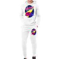 Music Retro Power Character Gift Men Hoodie & Jogger Set | Artistshot