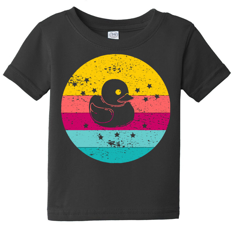 Duck T  Shirt Bath Duck Retro T  Shirt Baby Tee by forgetfulexisting | Artistshot