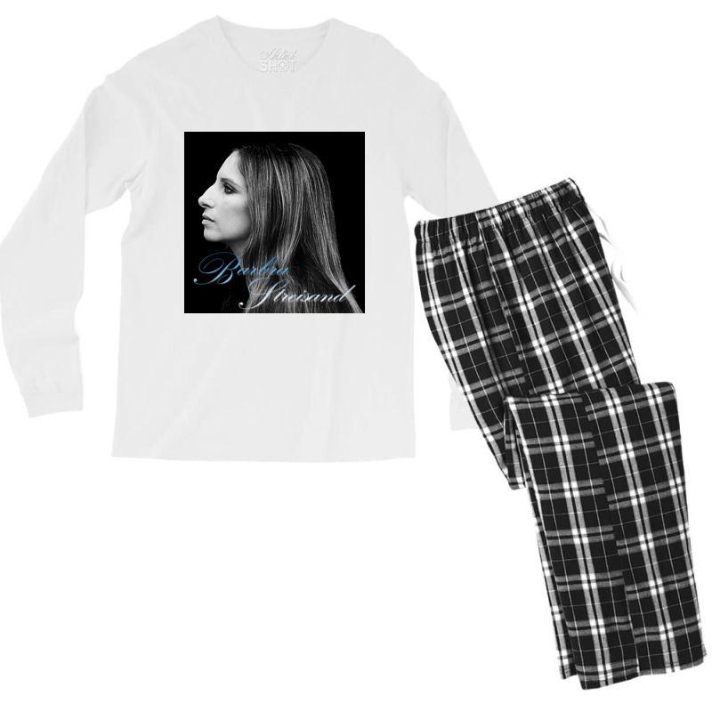 Best Barbra Streisand Music Men's Long Sleeve Pajama Set by Tantih | Artistshot