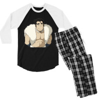 Vintage Classic Cartoon  Lgbt Classical Music Men's 3/4 Sleeve Pajama Set | Artistshot