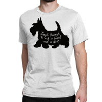 Scottish Terrier Tough Enough To Rock A Beard And A Skirt Long Sleeve Classic T-shirt | Artistshot