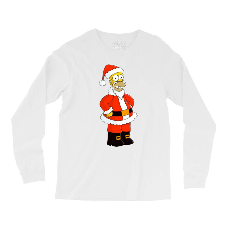 Christmas Simpsons Long Sleeve Shirts | Artistshot