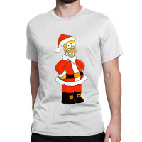 Christmas Simpsons Classic T-shirt | Artistshot