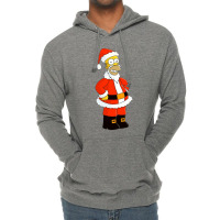 Christmas Simpsons Lightweight Hoodie | Artistshot