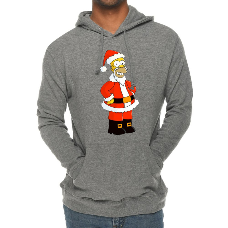 Christmas Simpsons Lightweight Hoodie | Artistshot