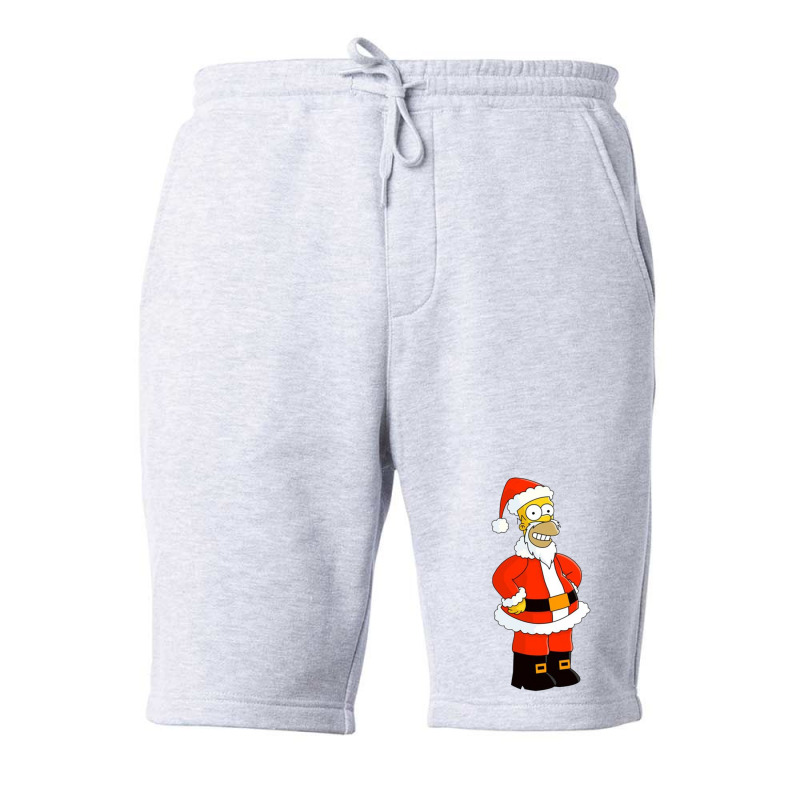 Christmas Simpsons Fleece Short | Artistshot