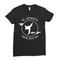 Vintage 1980s Al Johnson S Karate Tang Soo Do Shirt Ladies Fitted T-shirt | Artistshot