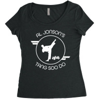 Vintage 1980s Al Johnson S Karate Tang Soo Do Shirt Women's Triblend Scoop T-shirt | Artistshot