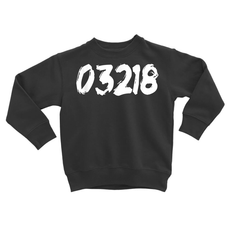 03218 Zipcode Barnstead New Hampshire Hometown Zip 03218 T Shirt Toddler Sweatshirt by sowleomballoucgp | Artistshot