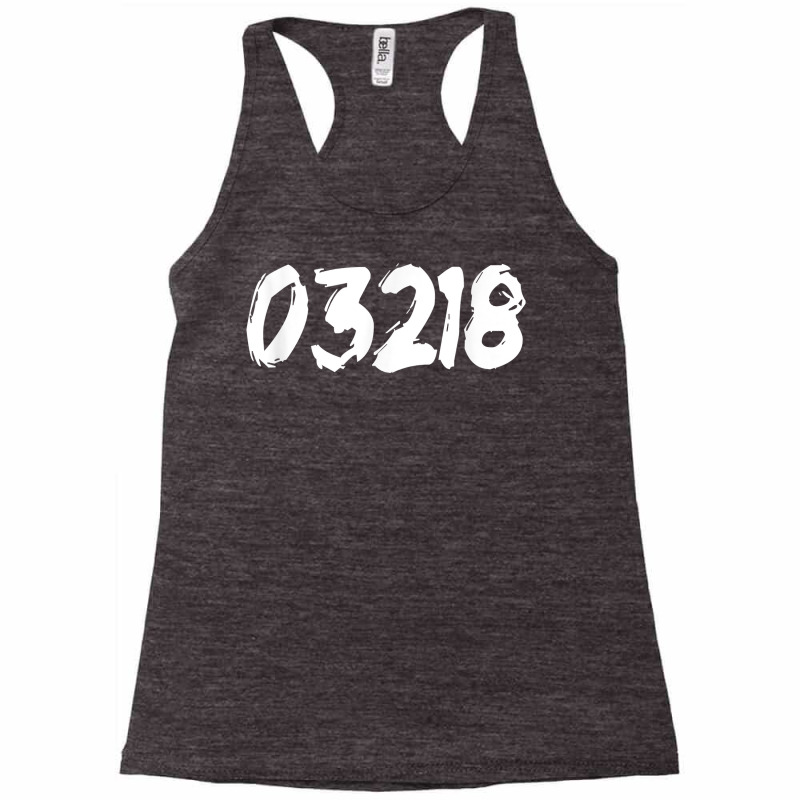 03218 Zipcode Barnstead New Hampshire Hometown Zip 03218 T Shirt Racerback Tank by sowleomballoucgp | Artistshot