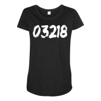 03218 Zipcode Barnstead New Hampshire Hometown Zip 03218 T Shirt Maternity Scoop Neck T-shirt | Artistshot