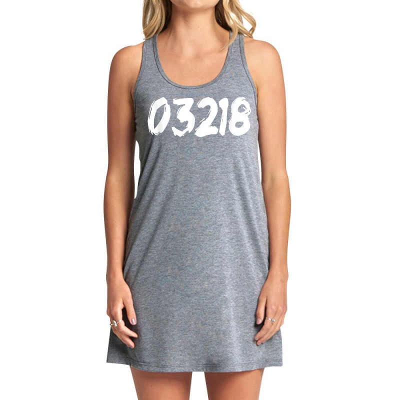 03218 Zipcode Barnstead New Hampshire Hometown Zip 03218 T Shirt Tank Dress by sowleomballoucgp | Artistshot