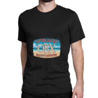 Outer Banks, North Carolina, With Beach Outer Banks Classic T-shirt | Artistshot