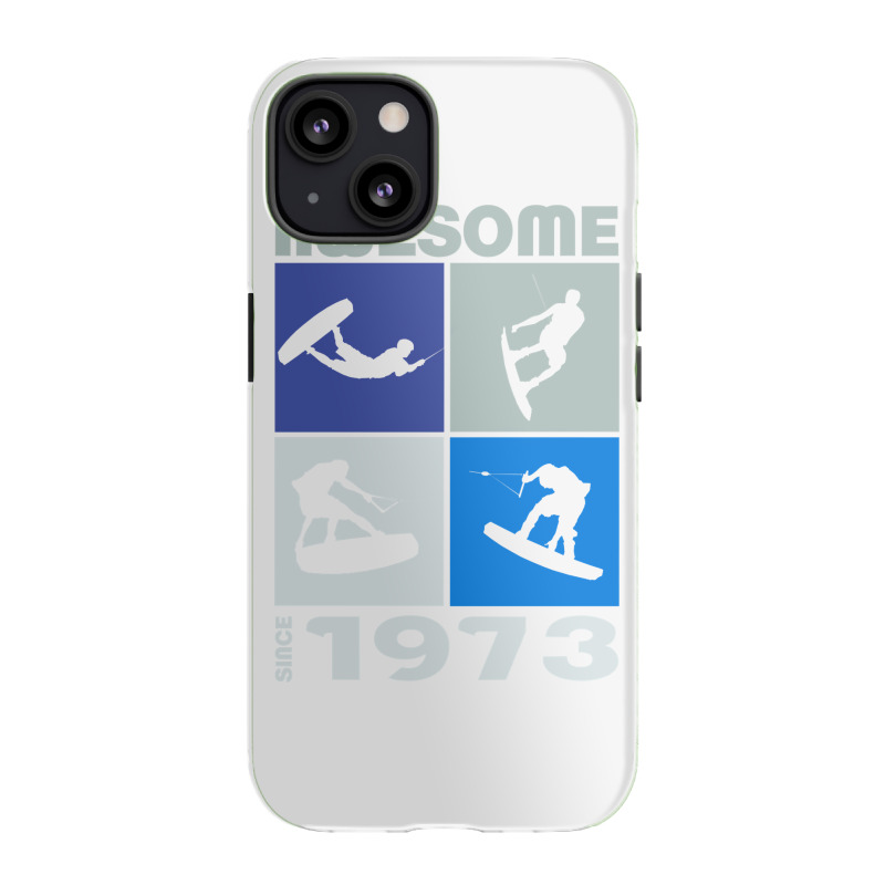 Awesome Since 1973. Wakeboard Lifestyle Long Sleeve T Shirt Iphone 13 Case | Artistshot