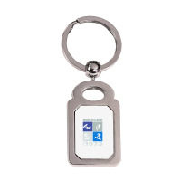 Awesome Since 1973. Wakeboard Lifestyle Long Sleeve T Shirt Silver Rectangle Keychain | Artistshot