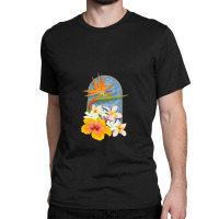 Paradise Flowers Classic T-shirt | Artistshot