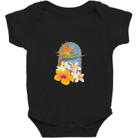 Paradise Flowers Baby Bodysuit | Artistshot