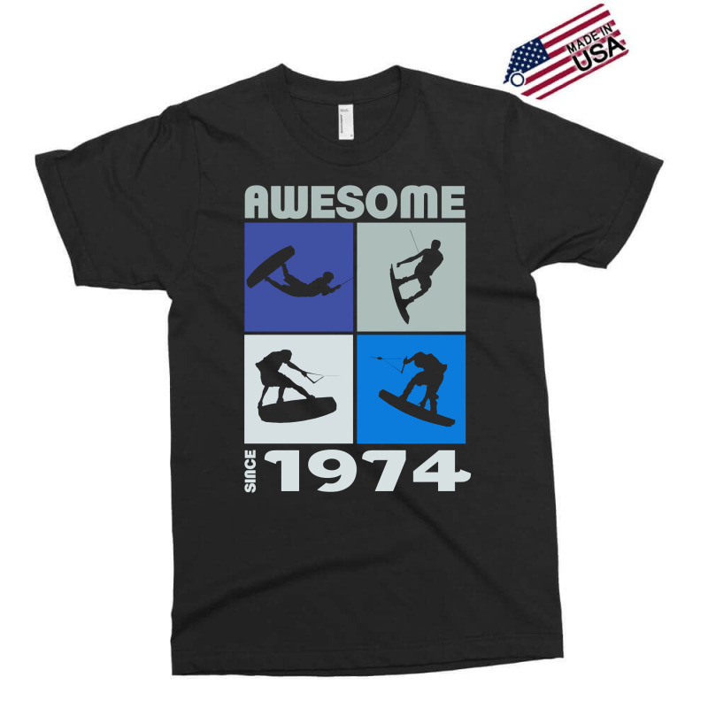 Awesome Since 1974. Wakeboard Lifestyle Pullover Hoodie Exclusive T-shirt | Artistshot