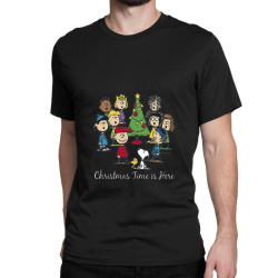 peanuts christmas time is here Classic T-shirt | Artistshot