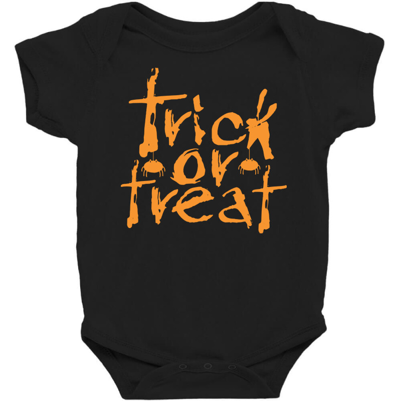 Halloween T  Shirt Trick Or Treat. Classic Halloween Costume Design. T Baby Bodysuit | Artistshot