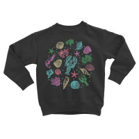 Crustaceancore Crustacean Core Vintage Lobster Crab Shells T Shirt Toddler Sweatshirt | Artistshot