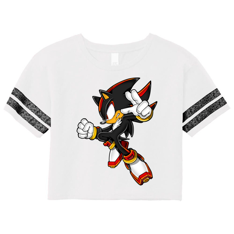 Super Black Hedgehog Scorecard Crop Tee by SarahJSims | Artistshot