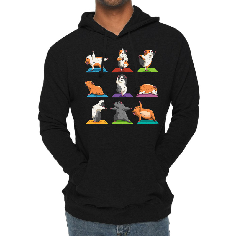 Guinea Pig Yoga Position Workout Gift T Shirt Lightweight Hoodie | Artistshot