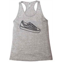 Line Art Of Classic Shoe Racerback Tank | Artistshot