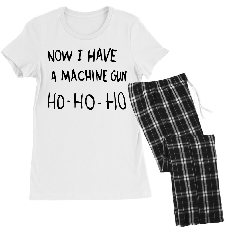 Now I Have A Machine Gun Classic Women's Pajamas Set by rastyrocl | Artistshot