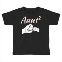 Aunt Two Times Over Raglan Baseball Tee Toddler T-shirt | Artistshot