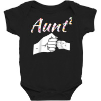 Aunt Two Times Over Raglan Baseball Tee Baby Bodysuit | Artistshot