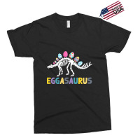 Eggasaurus Stegosaurus Easter Egg Dinosaur Funny Easter Exclusive T-shirt | Artistshot