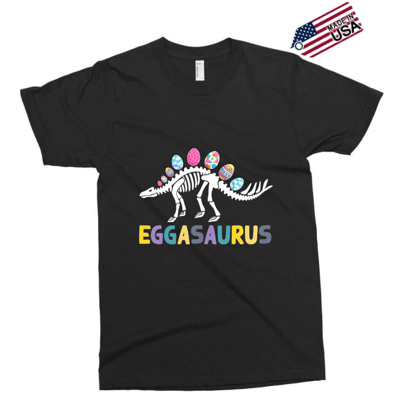 Eggasaurus Stegosaurus Easter Egg Dinosaur Funny Easter Exclusive T-shirt | Artistshot