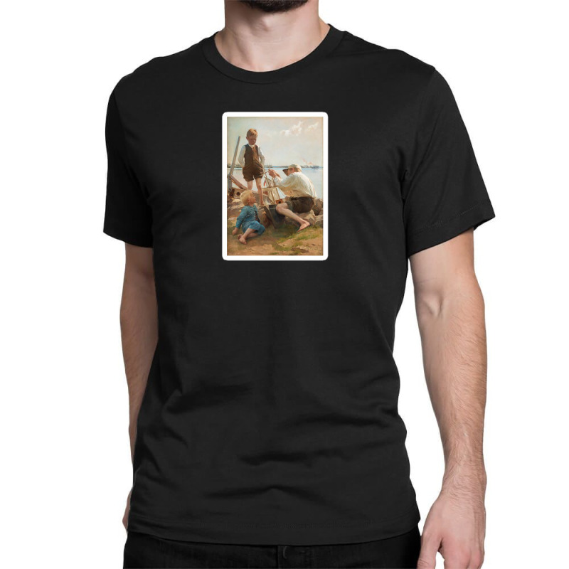 An Offering To Venus John William Godard 110311466 Classic T-shirt by hasbyart | Artistshot