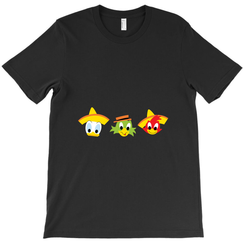 The Three Caballeros T-Shirt by usermomm1e | Artistshot