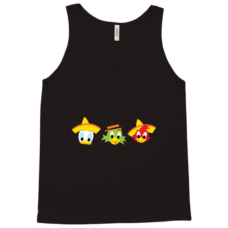 The Three Caballeros Tank Top by usermomm1e | Artistshot