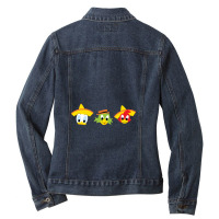 The Three Caballeros Ladies Denim Jacket | Artistshot