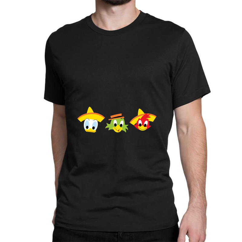 The Three Caballeros Classic T-shirt by usermomm1e | Artistshot