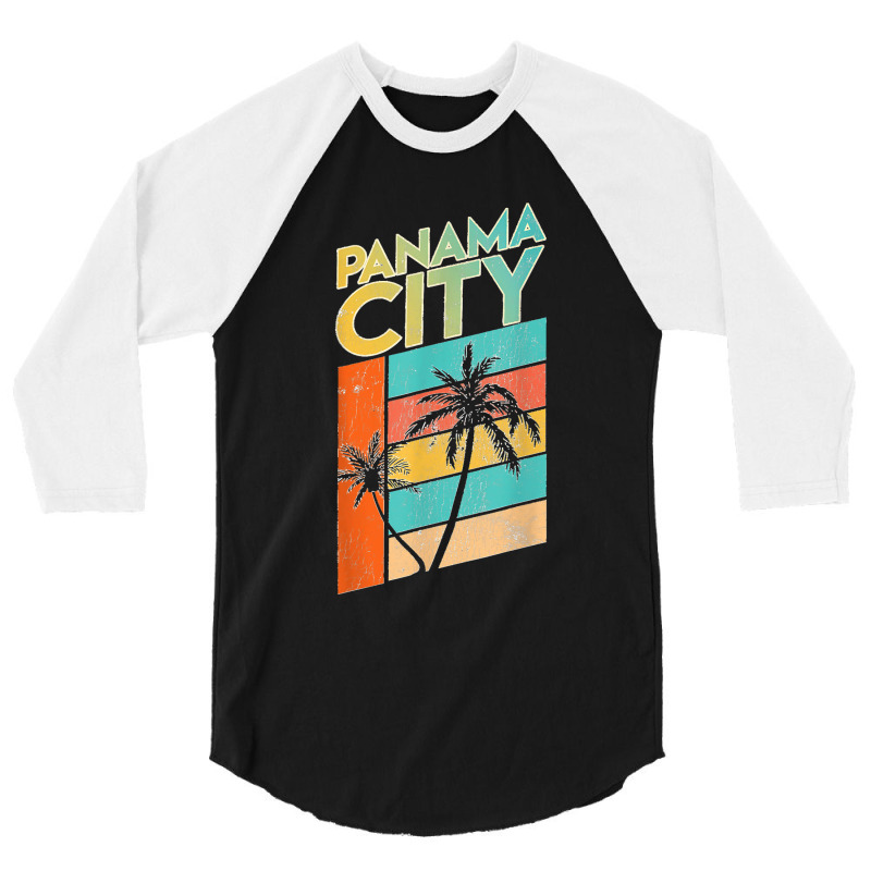 Panama City Beach Tshirt Family Vacation Florida 3/4 Sleeve Shirt by WirtzRichard | Artistshot