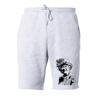 Ii. Elizabeth Silhouette Portrait Fleece Short | Artistshot