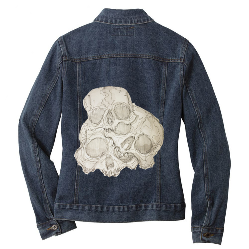 Graphic Picture Caballeros Mens Funny Ladies Denim Jacket by ArtistLillie | Artistshot