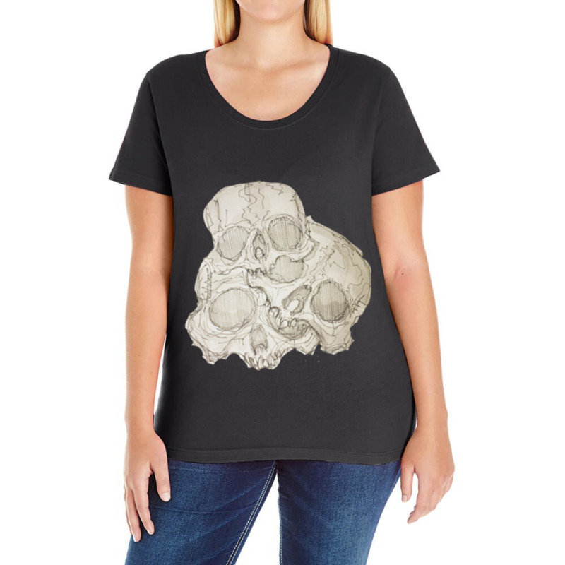 Graphic Picture Caballeros Mens Funny Ladies Curvy T-Shirt by ArtistLillie | Artistshot