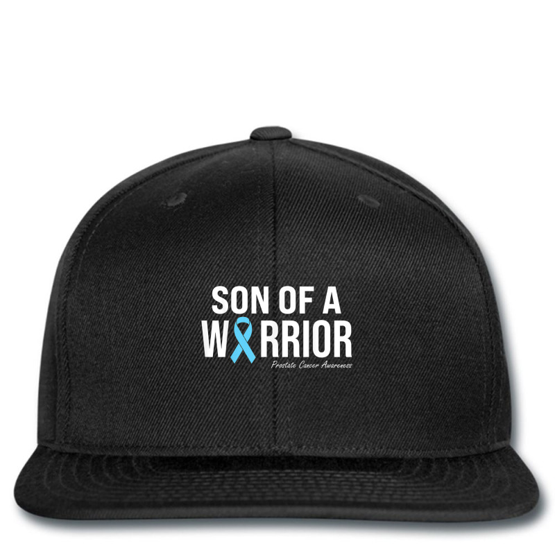 Family Prostate Cancer Awareness Light Blue Son Of A Warrior Printed Hat | Artistshot