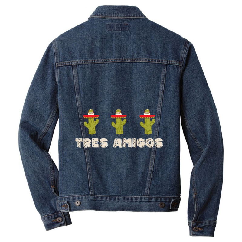 Music Vintage Caballeros Day Gift Men Denim Jacket by ArtistLillie | Artistshot