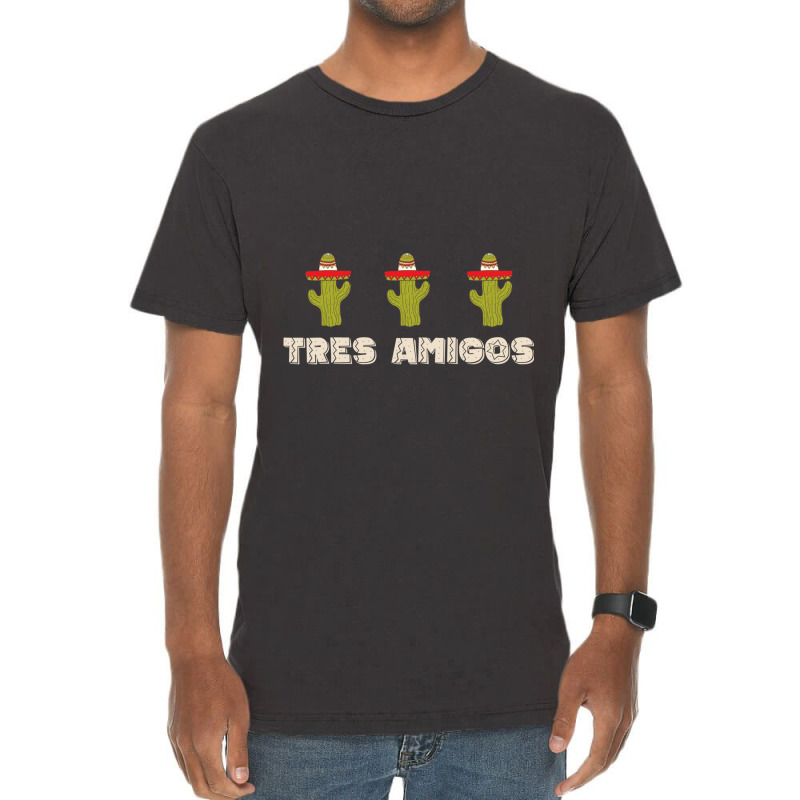 Music Vintage Caballeros Day Gift Vintage T-Shirt by ArtistLillie | Artistshot