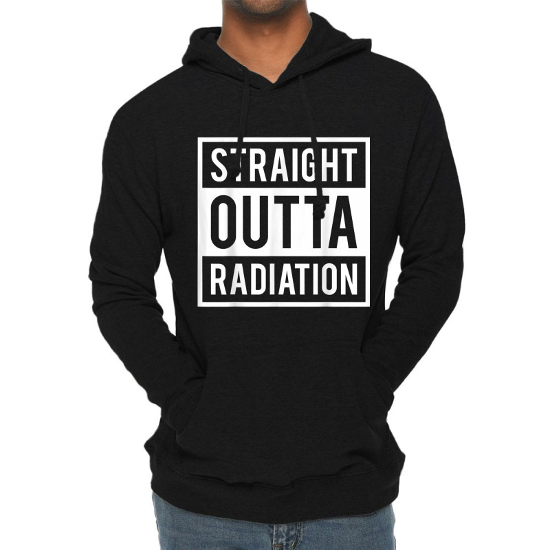 Fight Cancer Awareness Warrior Gift  Survived Radiation Lightweight Hoodie | Artistshot