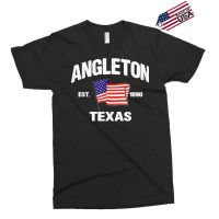 Angleton Texas Tx Usa Stars & Stripes Vintage Style Exclusive T-shirt | Artistshot